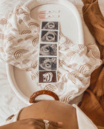 Bamboo Cotton Muslin Swaddle Blanket by Harp Angel Boutique