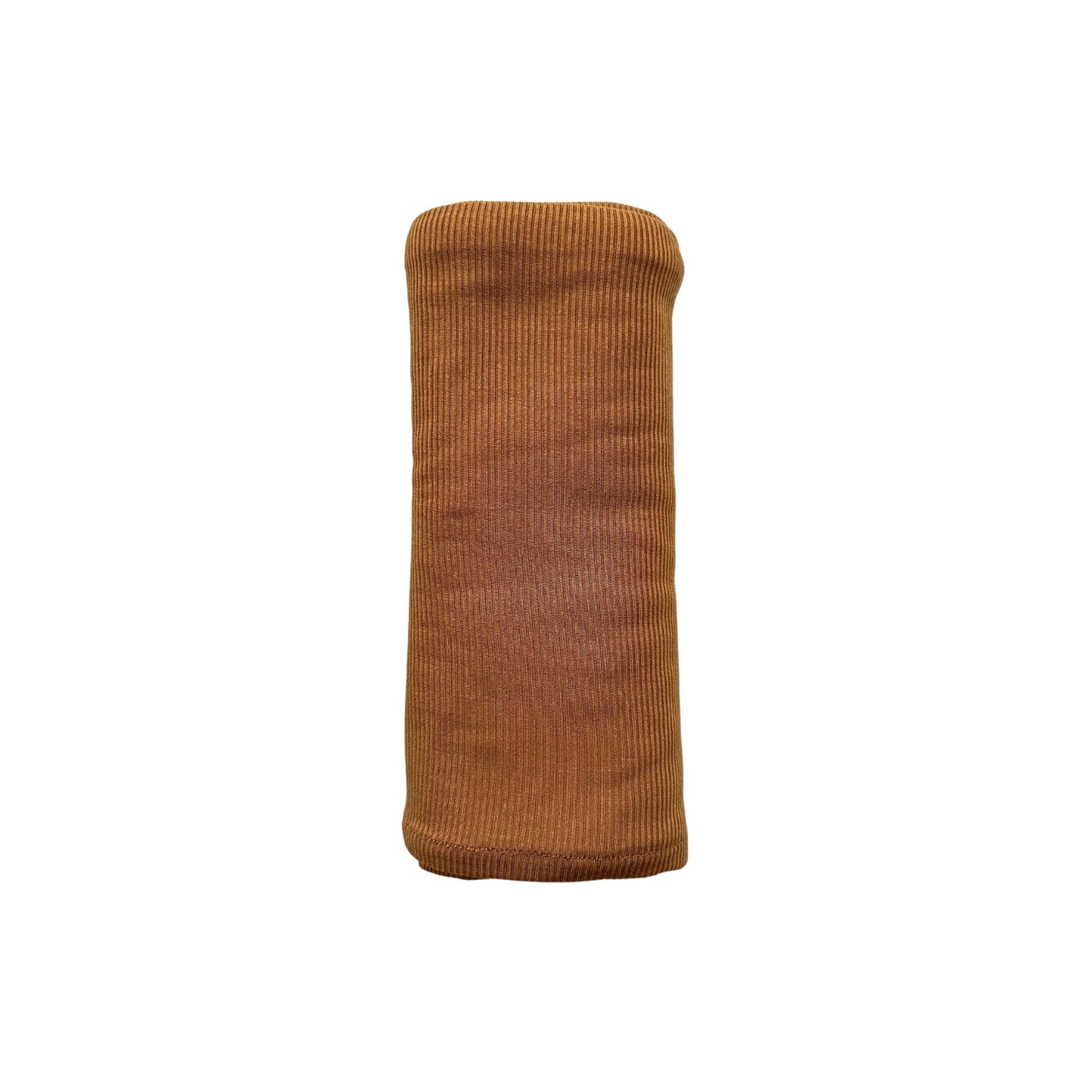 Harp Angel Boutique Caramel Ribbed Bamboo Stretch Swaddle Blanket | Harp Angel Boutique