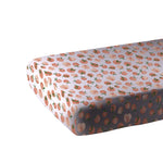 Newcastle Classics Carnelian Peaches Bamboo Crib Sheet with Breathable Soft Fabric for Babies - Home & Garden > Linens & Bedding > Bedding > Bed Sheets Bamboo Crib Sheet