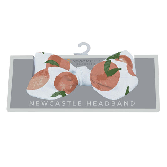 Carnelian Peaches Newcastle Headband Canyon Sunset Collection 100 Percent Bamboo One Size Newcastle Classics