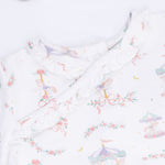 Angel Dear Carousel with Bows - Kimono Gown & Knot Headband - 