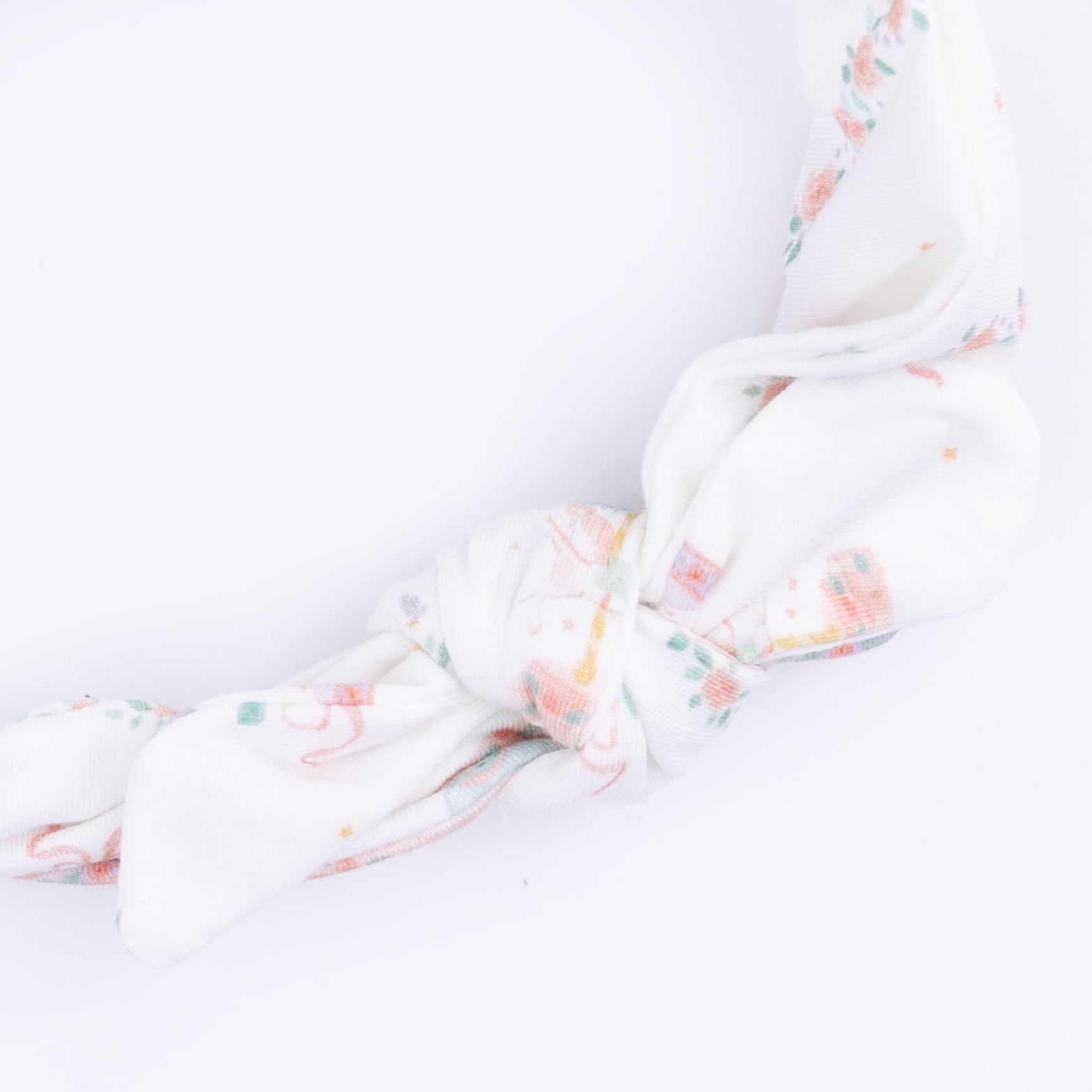 Angel Dear Carousel with Bows - Knot Headband - 
