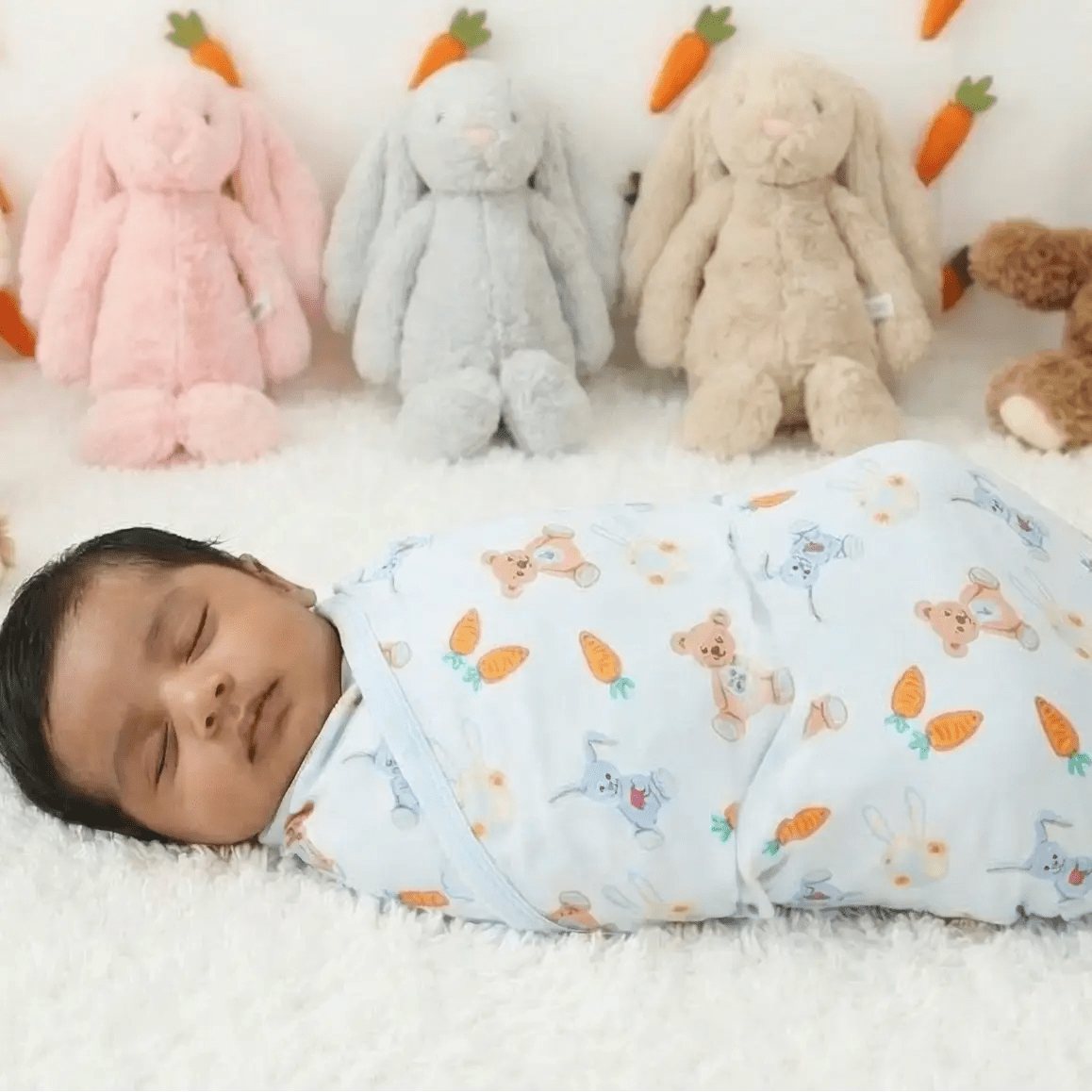 Bestaroo Carrot Crew Swaddle - 