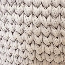Carry Cot Latte Organic Cotton Crochet Knit Bassinet Finn + Emma