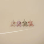 Mushie Cat Figurine Teether for Babies Non Toxic Silicone Soothing Gums - 