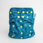 Animals and Insects: Essentials Pocket Cloth Diaper with Athletic Wicking Jersey, Grows with your Baby - Everetts Place Boutique - Pocket Diaper