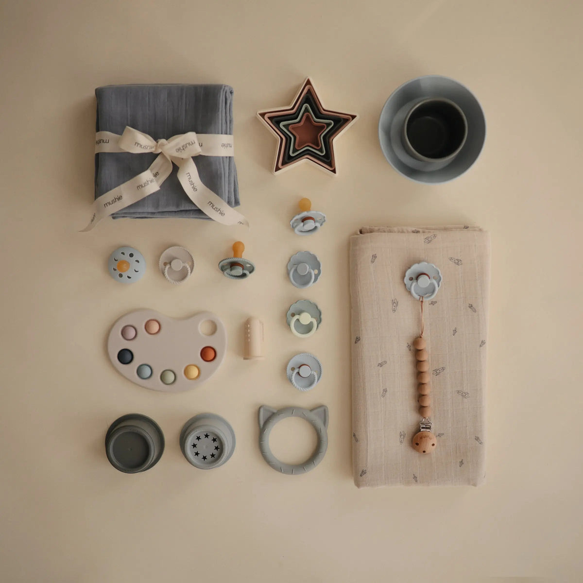 Mushie Cat Teether - 