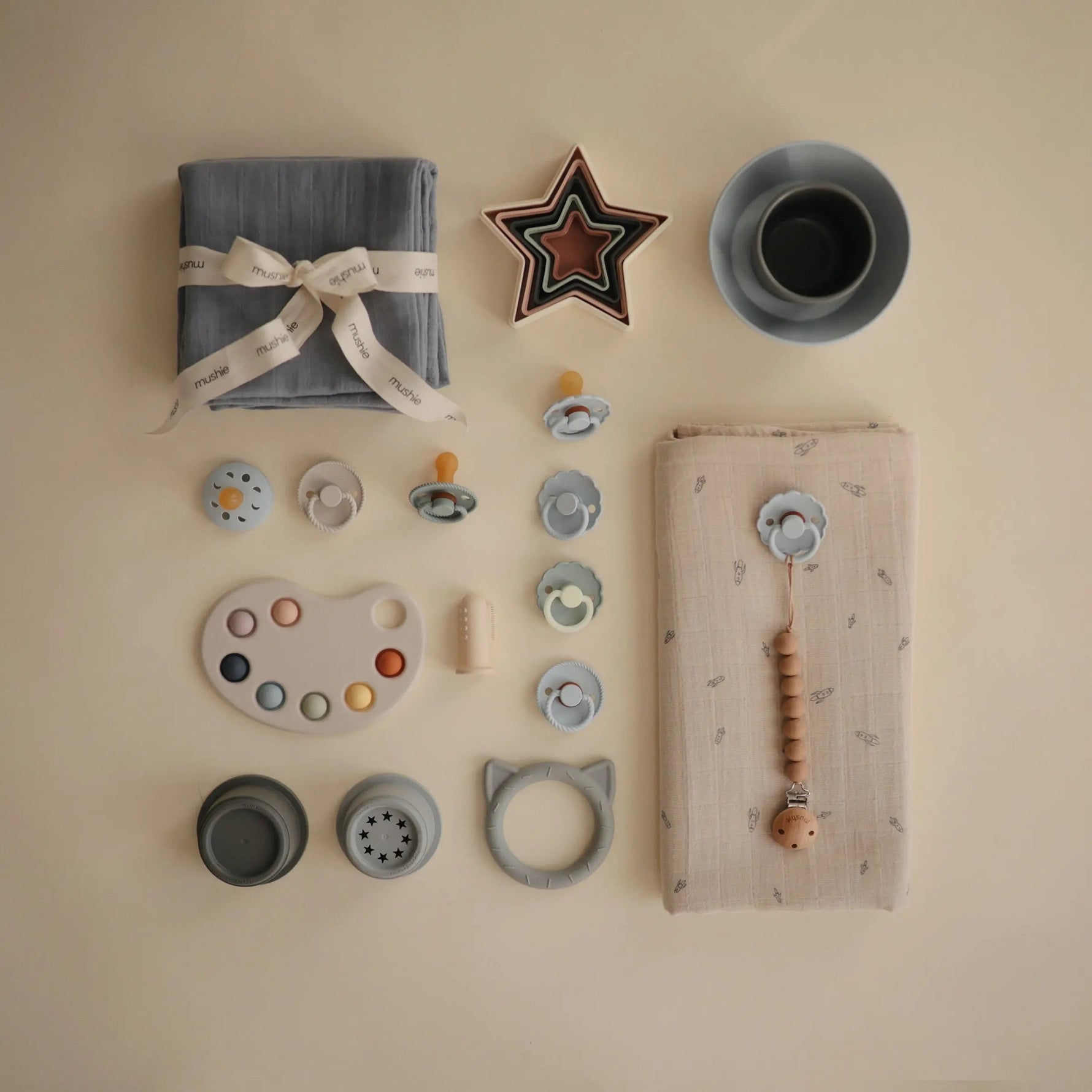 Mushie Cat Teether - 