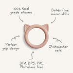 Mushie Cat Teether - 