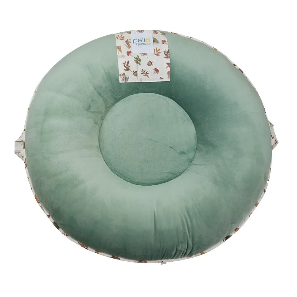 Goosewaddle® | Newborn Baby Blankets Toys Teethers Bibs & More Cedar Sage Floor Cushion - 