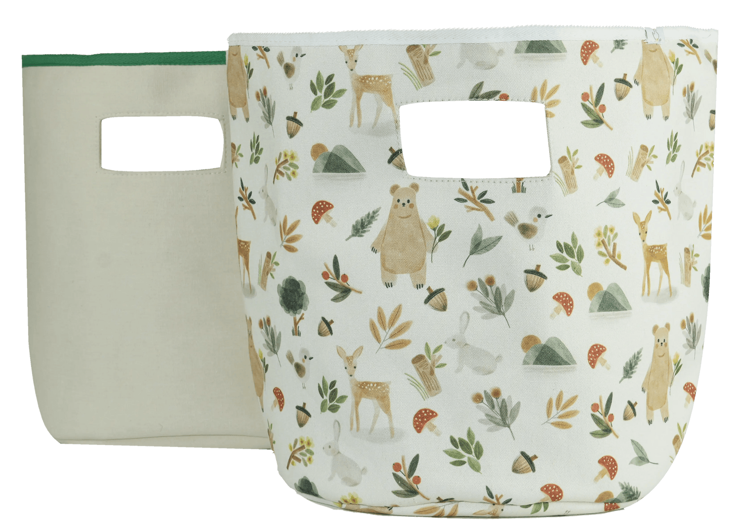 Goosewaddle® | Newborn Baby Blankets Toys Teethers Bibs & More Cedar Soft Storage 2 Pack - 