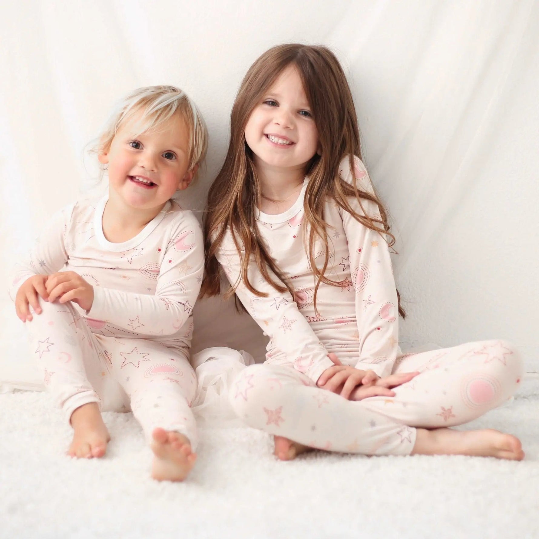 Bestaroo Celestial Jammies Bamboo Pajama Set for Kids Soft Cozy Fit - 