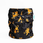 Kinder Cloth Diaper Co. Space and Sky: Essentials Pocket Cloth Diaper with Athletic Wicking Jersey, Grows with your Baby