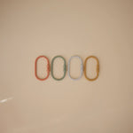 Mushie Chain Link Rings for Strollers and Car Seats Durable Plastic Toy Attachments - Everetts Place Boutique - 