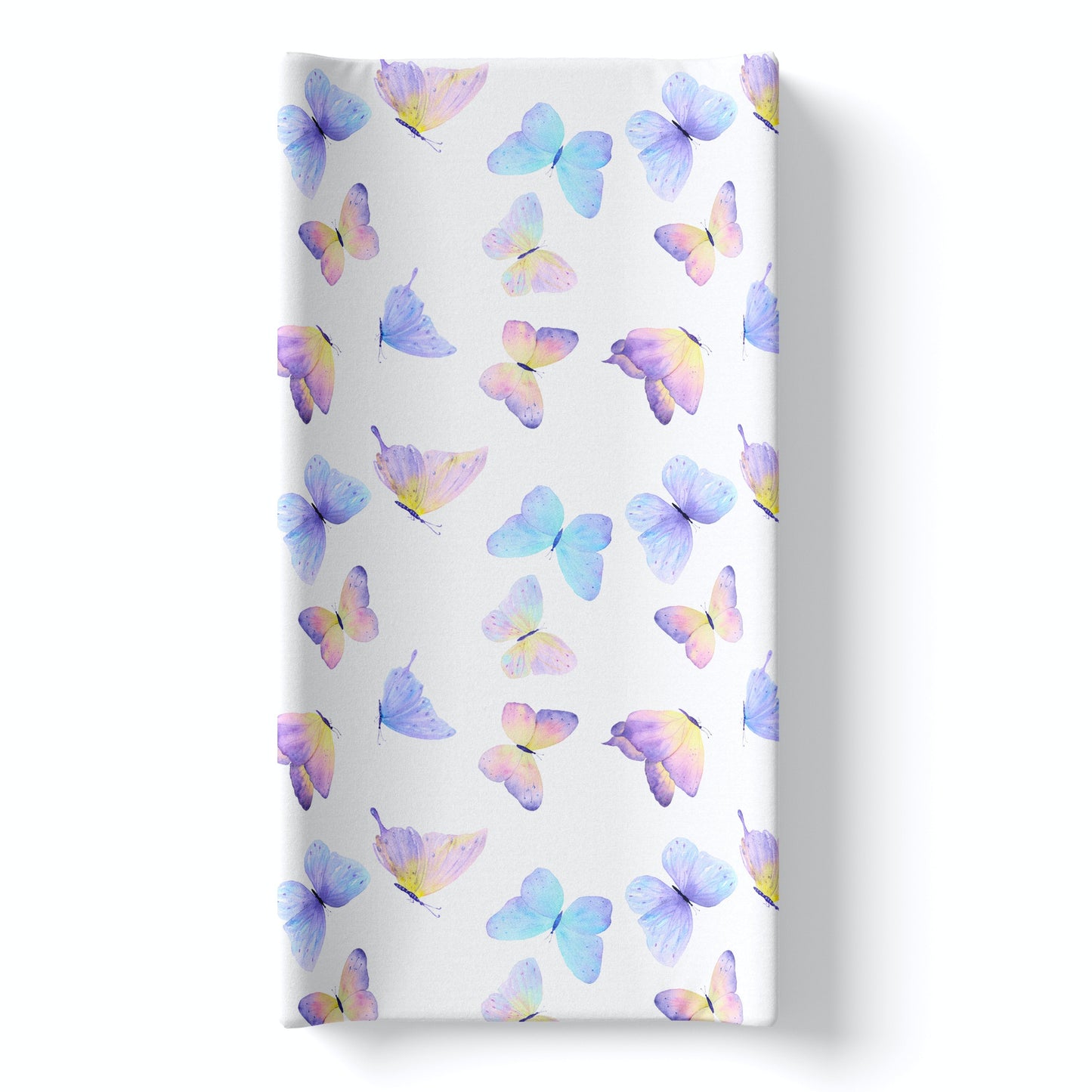 Butterfly Changing Pad Cover Adorable Nursery Decor Soft and Durable Honey Lemonade