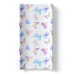 Honey Lemonade Adorable Butterfly Changing Pad Cover Soft and Durable for Nursery Decor - Baby & Toddler > Diapering > Changing Mat & Tray Covers > Diaper Changing Pad Covers
