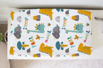 Honey Lemonade Soft Dinosaur Changing Pad Cover for Adorable Baby Nursery Decor - Baby & Toddler > Diapering > Changing Mat & Tray Covers > Diaper Changing Pad Covers