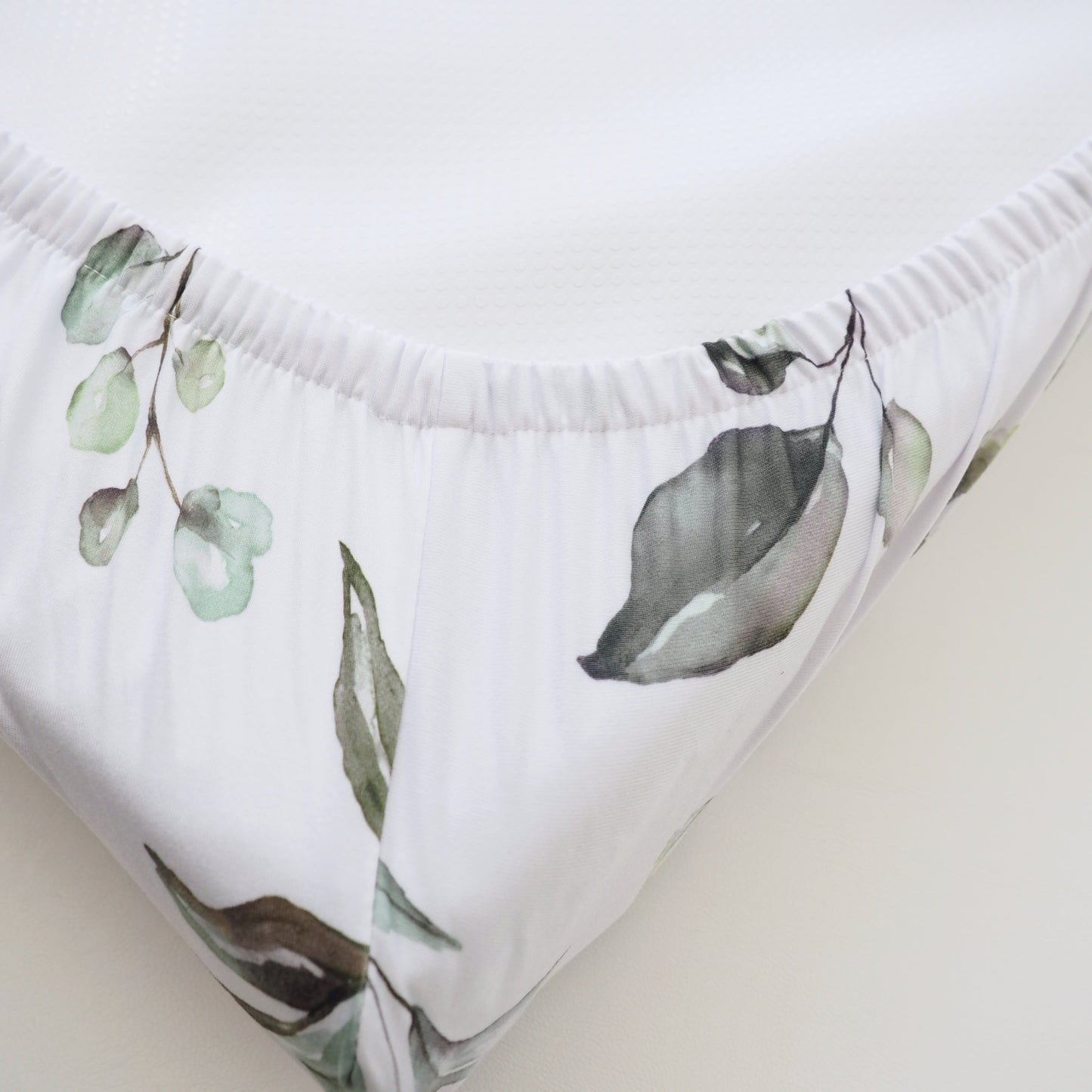 Eucalyptus Changing Pad Cover for Nursery Decor and Baby Comfort Honey Lemonade