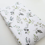 Honey Lemonade Eucalyptus Changing Pad Cover with Soft Fabric for Baby Comfort - Baby & Toddler > Diapering > Changing Mat & Tray Covers > Diaper Changing Pad Covers