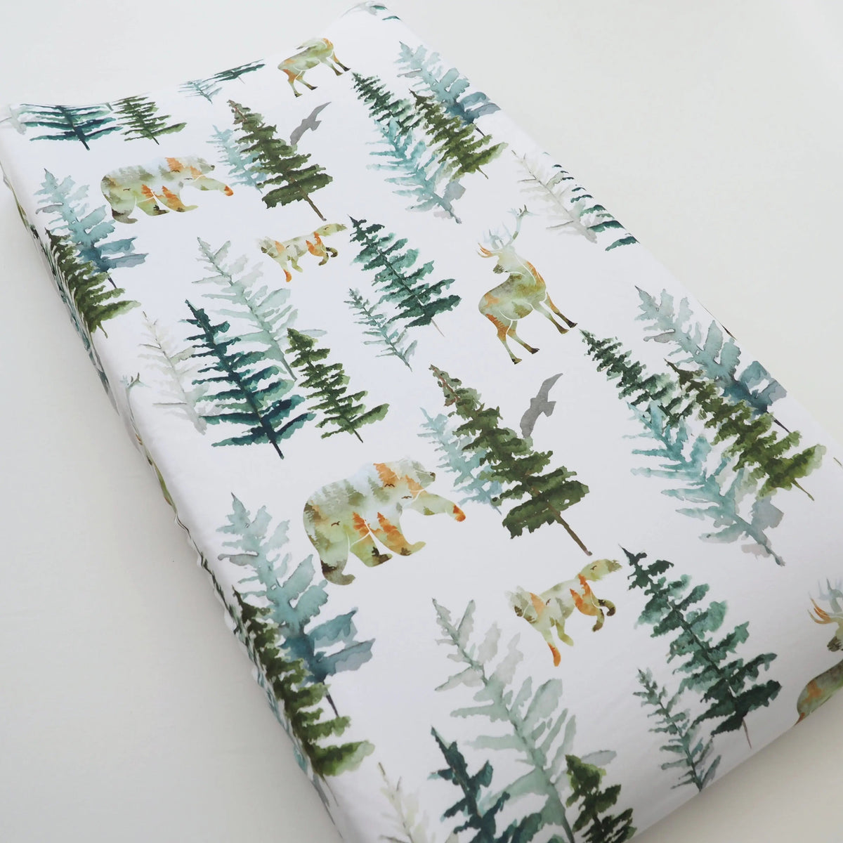 Honey Lemonade Changing Pad Cover - In The Woods - 