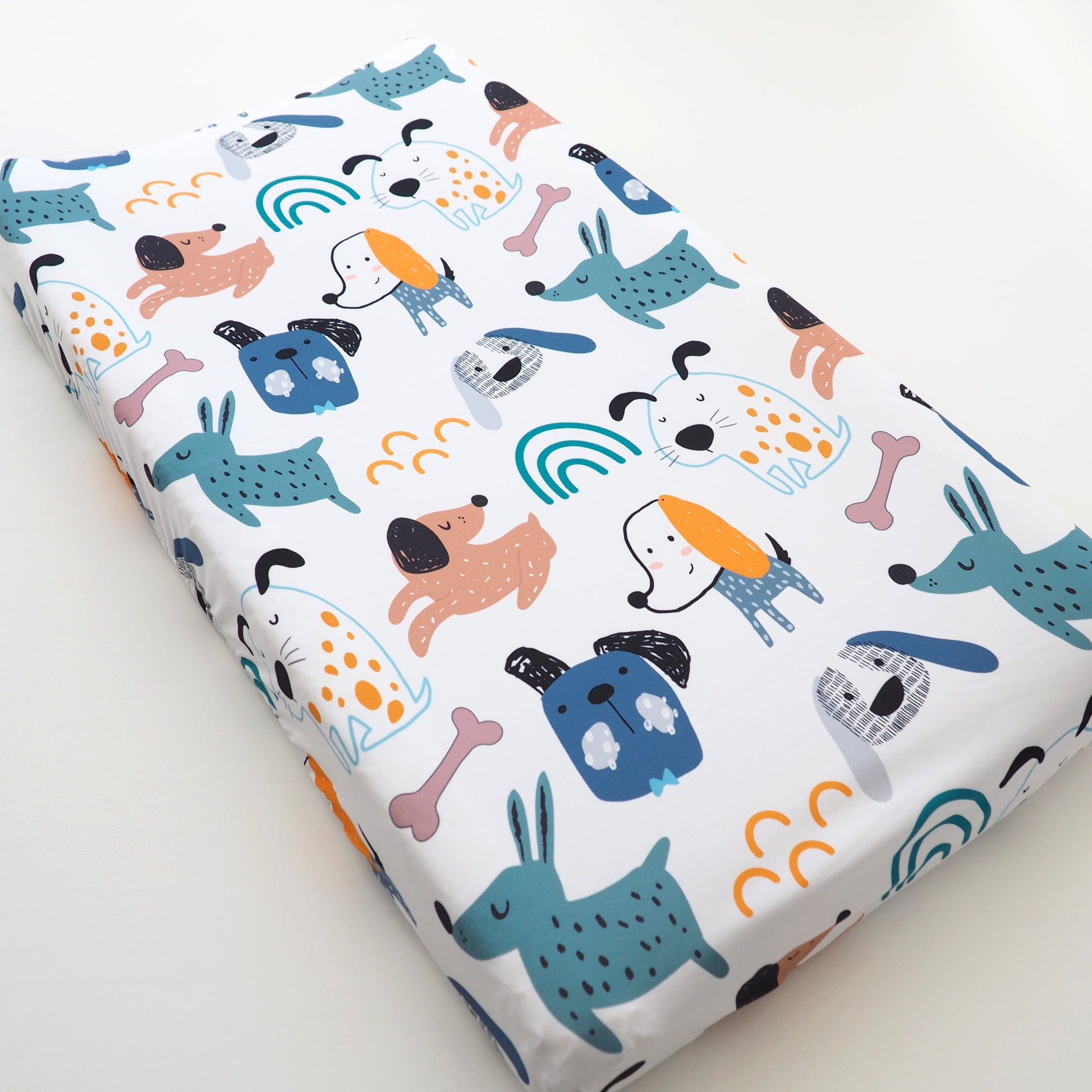 Changing Pad Cover My Best Friends Dogs Honey Lemonade