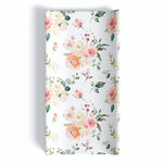 Honey Lemonade Changing Pad Cover - Peach Floral - 