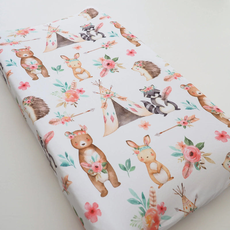 Changing Pad Cover Woodland Tribe.