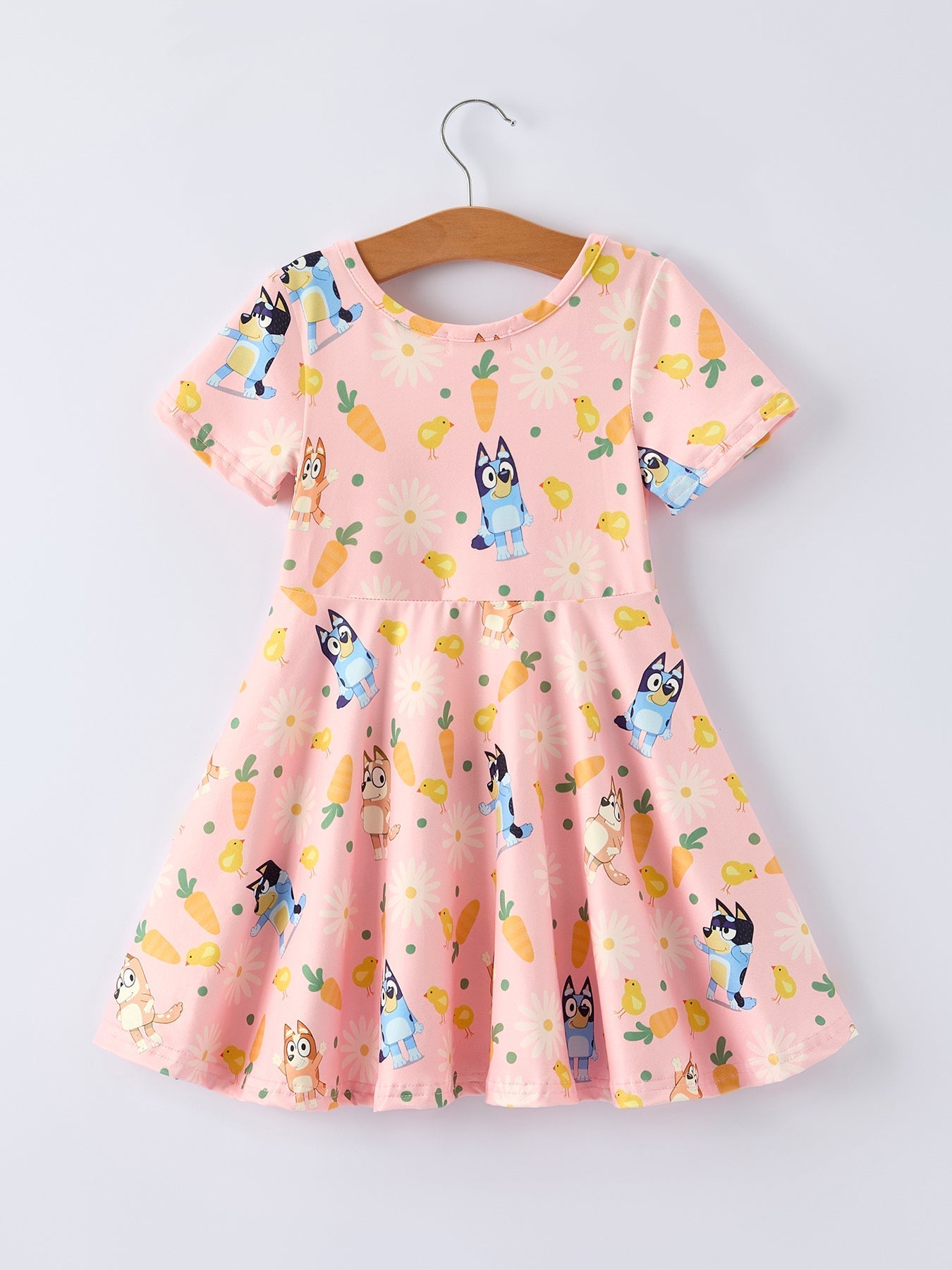 Rylee Faith Designs Character Print Short - sleeved Dress - 