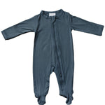 Charcoal Bamboo Footed Zipper - Clothing | Everetts Place