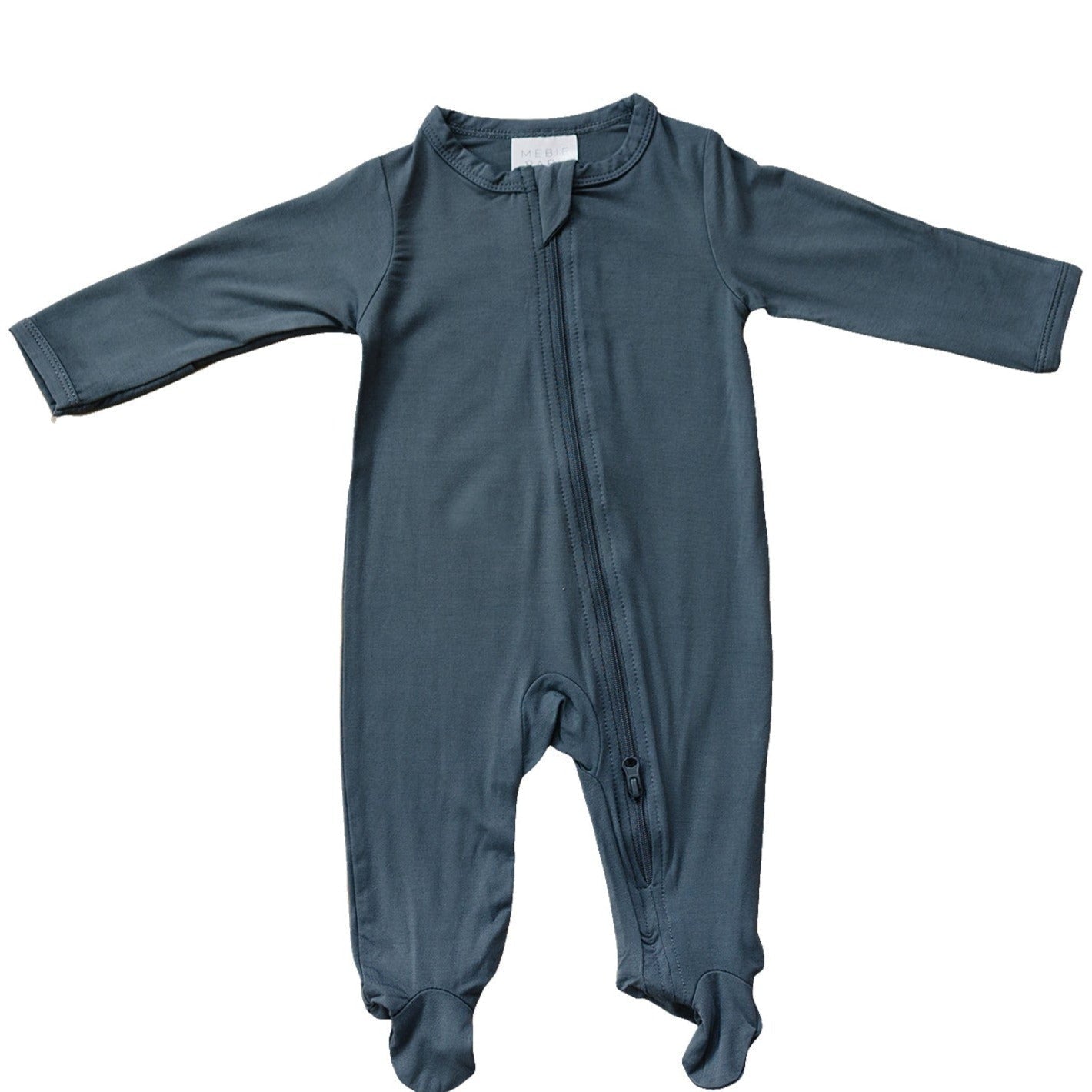 Charcoal Bamboo Footed Zipper - Clothing | Everetts Place