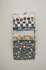 Mebie Baby Charcoal Checkered Muslin Burp Cloth - 