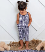 Bestaroo Charcoal Checks Jumpsuit - 
