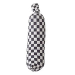 Bestaroo Charcoal Checks Swaddle Blanket 45x45 Baby Gift Idea - 