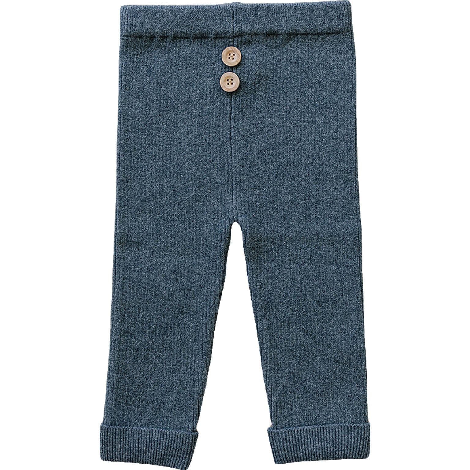 Mebie Baby Charcoal Knit Leggings For Babies And Kids 0 To 6 Years - 
