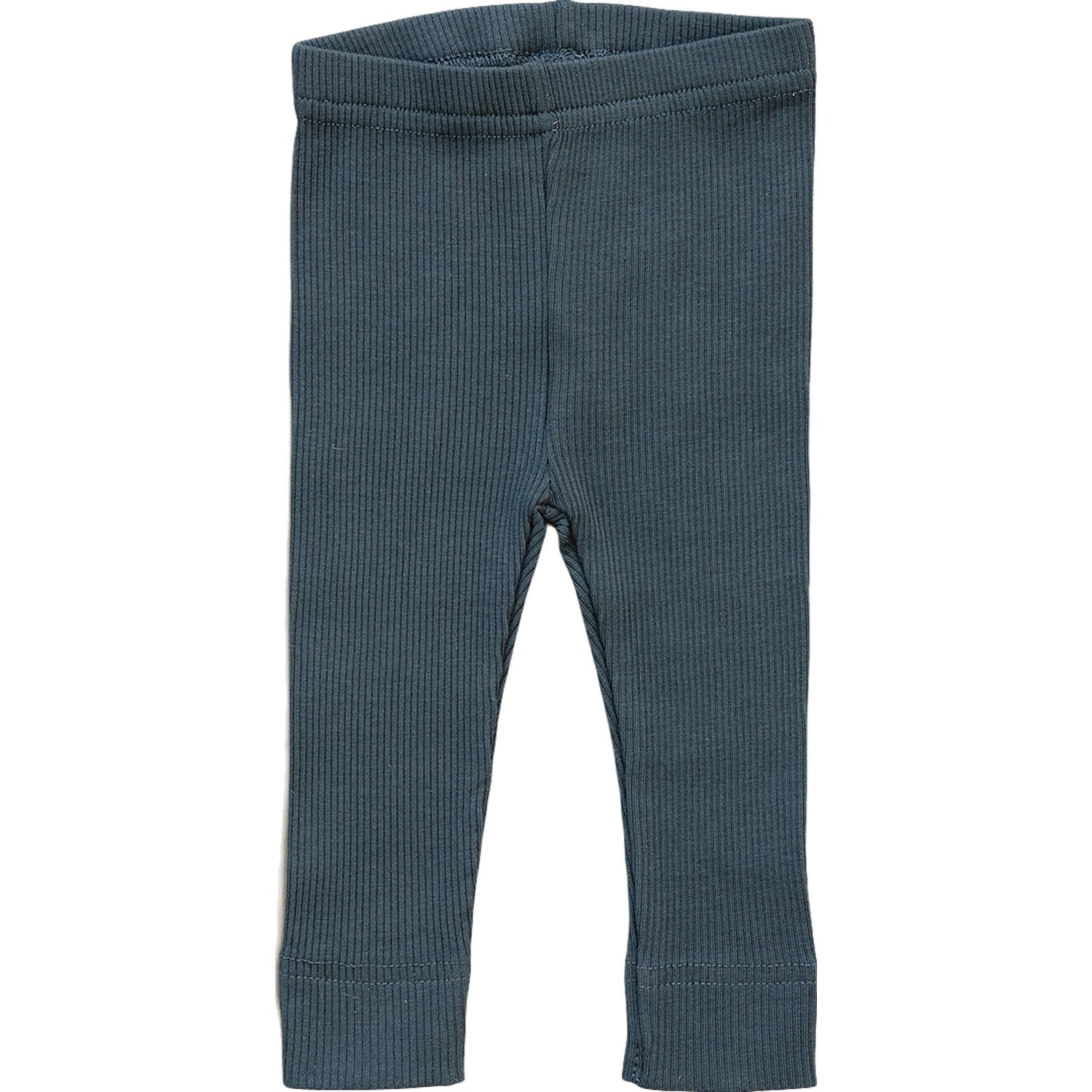 Mebie Baby Charcoal Organic Cotton Baby Leggings With Elastic Waist - 