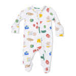 Angel Dear Charcuterie Cuties - 2 Way Zipper Footie - 