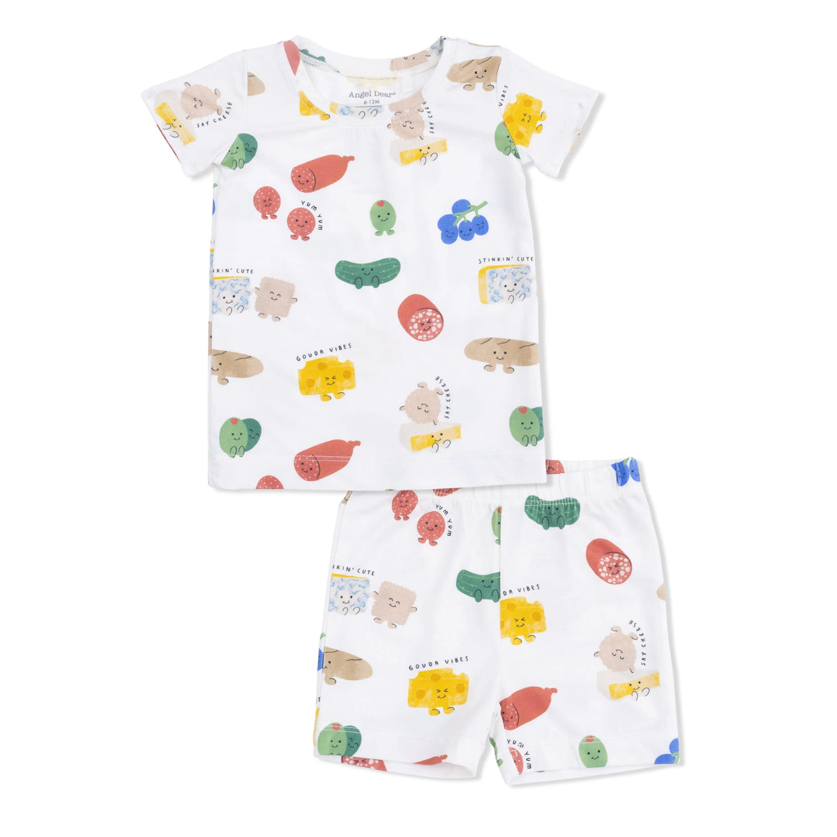 Angel Dear Charcuterie Cuties - Loungewear Short Set - 