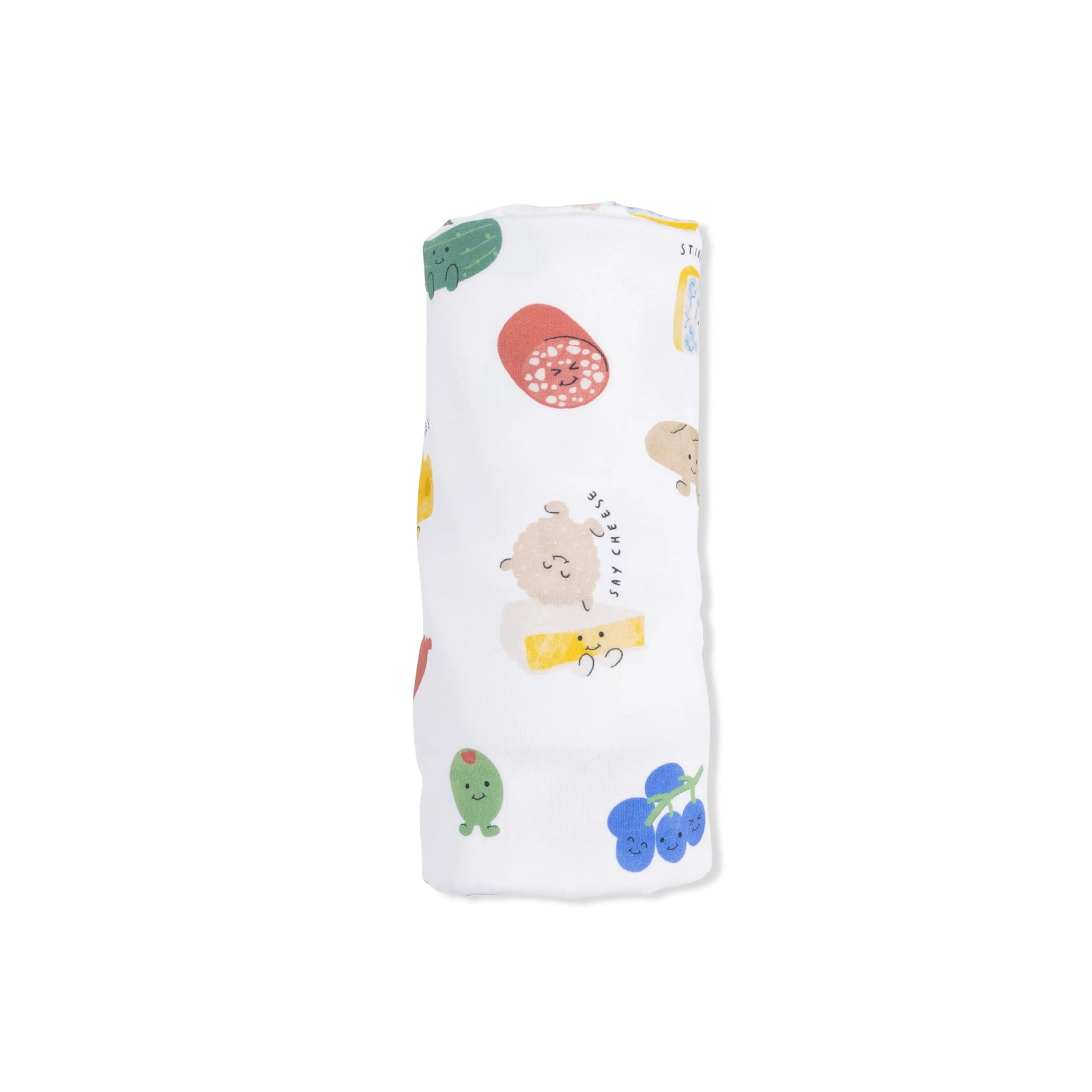 Angel Dear Charcuterie Cuties - Swaddle Blanket - 