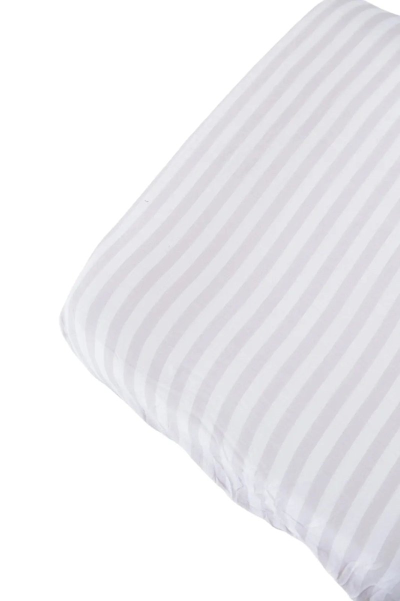Charlie Lou Baby Charlie Lou Baby Muslin Striped Crib Sheet 52x28in Soft - Everetts Place Boutique - 