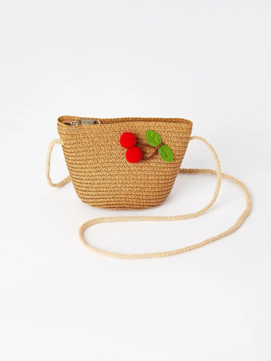 Rylee Faith Designs Charming Cherry Accent Crossbody Bag - Everetts Place Boutique - 