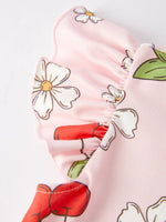 Rylee Faith Designs Charming Cherry Flower Dress for Little Girls - Everetts Place Boutique - 