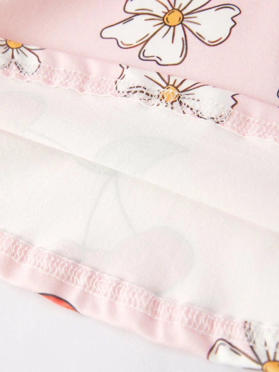 Rylee Faith Designs Charming Cherry Flower Dress for Little Girls - Everetts Place Boutique - 