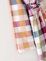 Rylee Faith Designs Charming Plaid Dress for Baby Girls Perfect for Fall Season Adventures - 