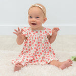 Sweet Bamboo Charming Ruffle Dress and Bloomer Set for Stylish Little Girls - 