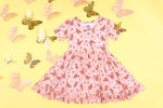 DREAM BIG LITTLE CO CHASING BUTTERFLIES DREAM RUFFLE DRESSEveretts Place