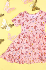 DREAM BIG LITTLE CO CHASING BUTTERFLIES DREAM RUFFLE DRESSEveretts Place