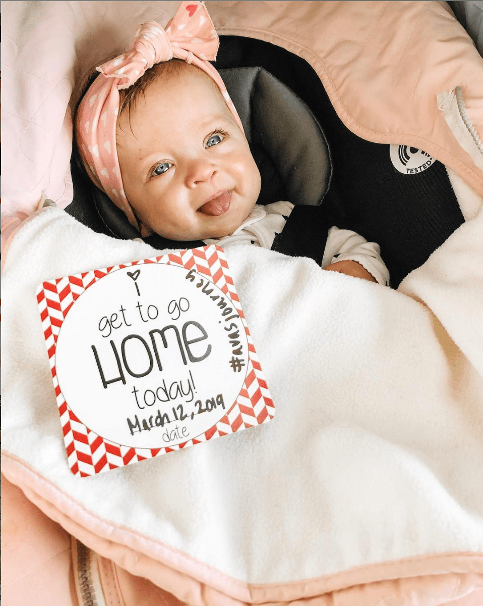 Three Little Tots CHD Heart Warrior Plastic Moment Cards - 