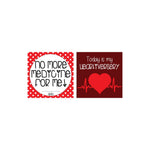 Three Little Tots CHD Heart Warrior Plastic Moment Cards - 