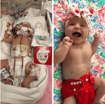 Three Little Tots CHD Heart Warrior Plastic Moment Cards - 