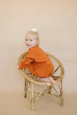 Little Joy Co. Checkered Ghost Sweatshirt Romper Oversized With Snaps - Everetts Place Boutique - 